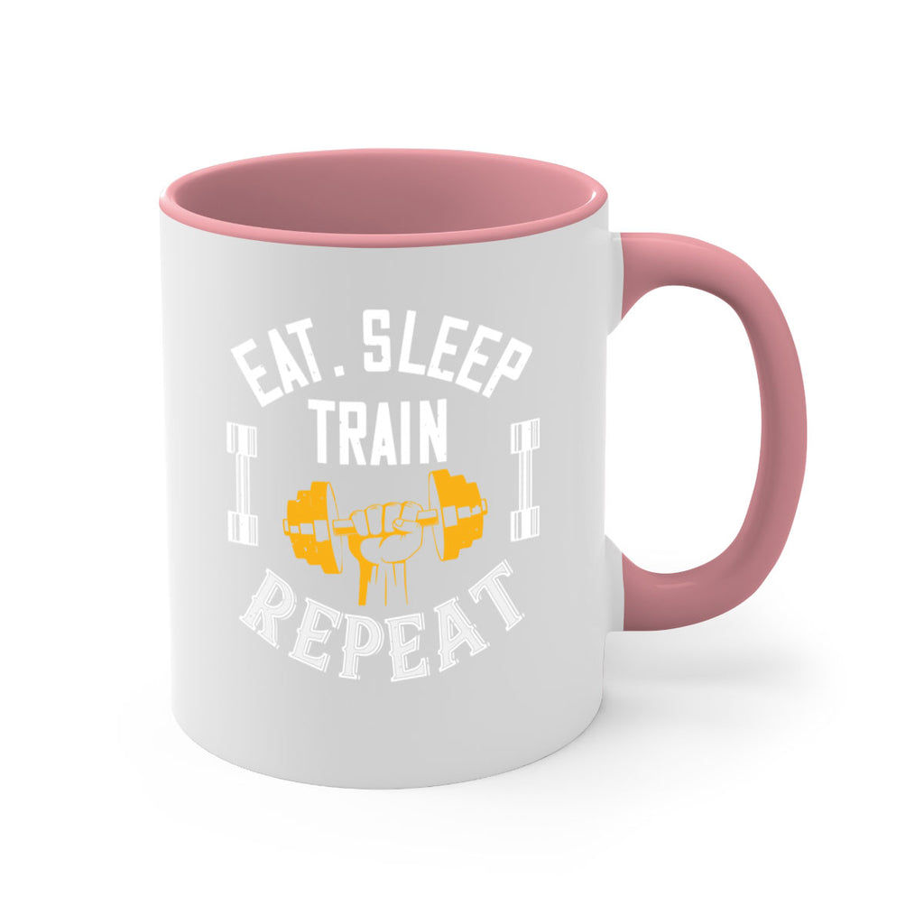 eat sleep train rapid 56#- gym-Mug / Coffee Cup