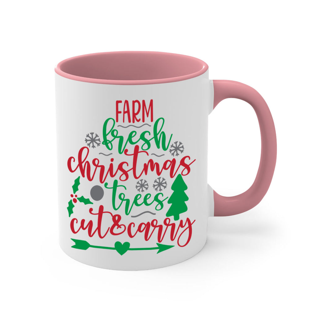 farm fress christmas trees style 208#- christmas-Mug / Coffee Cup