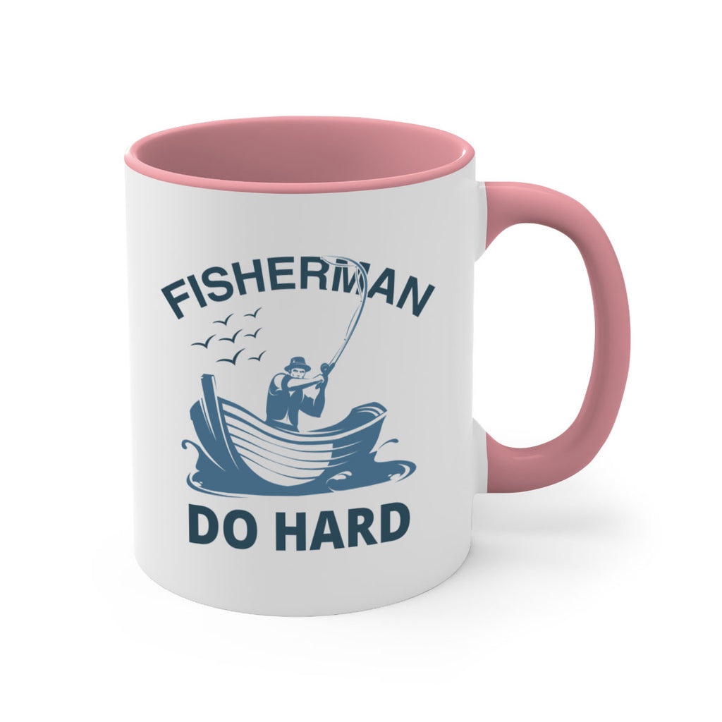 fisher man do hard 155#- fishing-Mug / Coffee Cup
