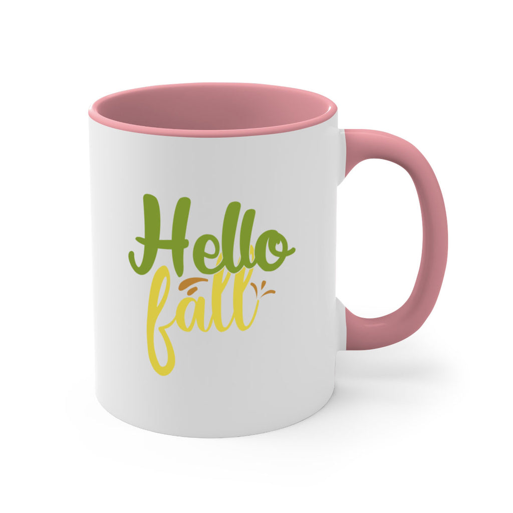 hello fall 55#- thanksgiving-Mug / Coffee Cup