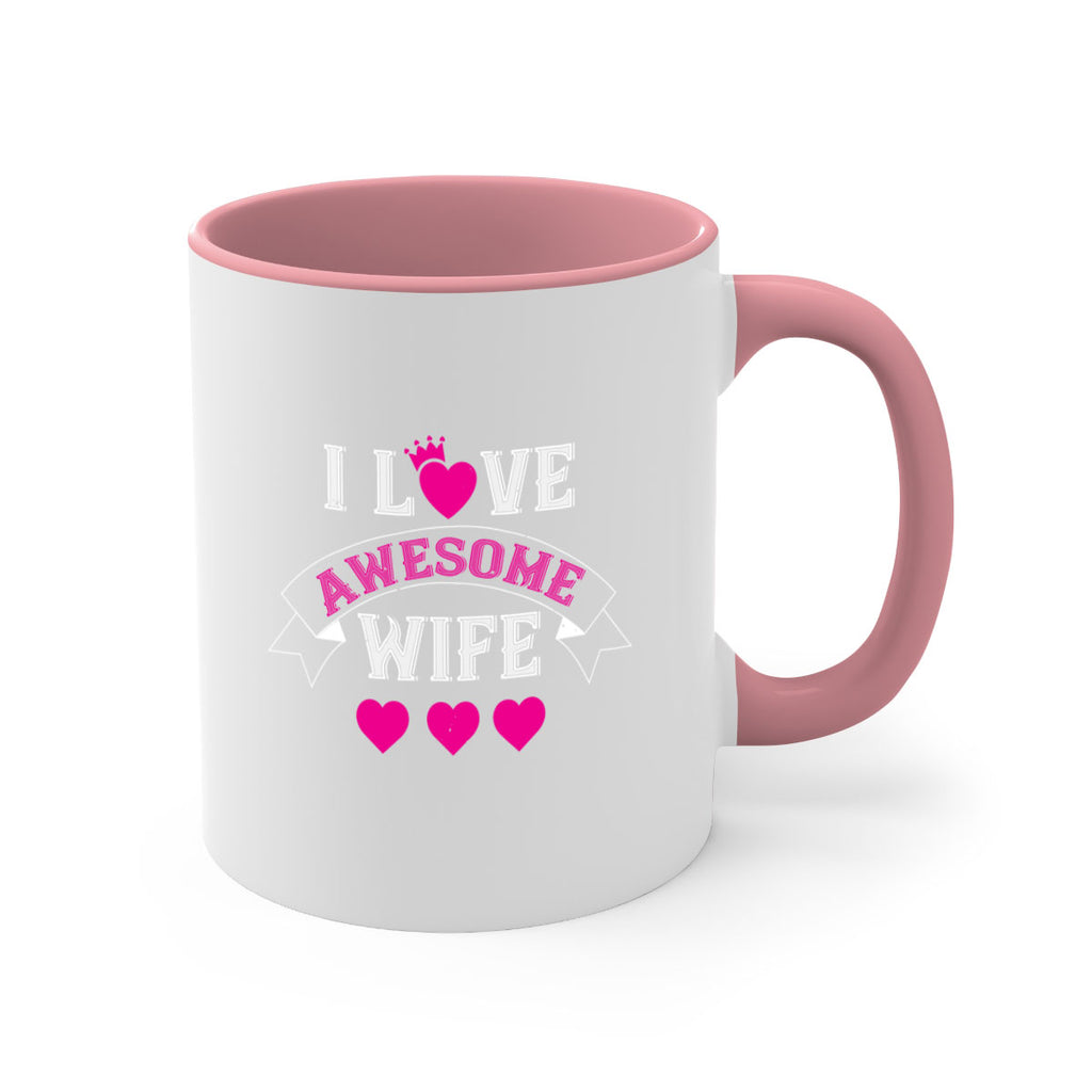 i love awesome wife 57#- valentines day-Mug / Coffee Cup