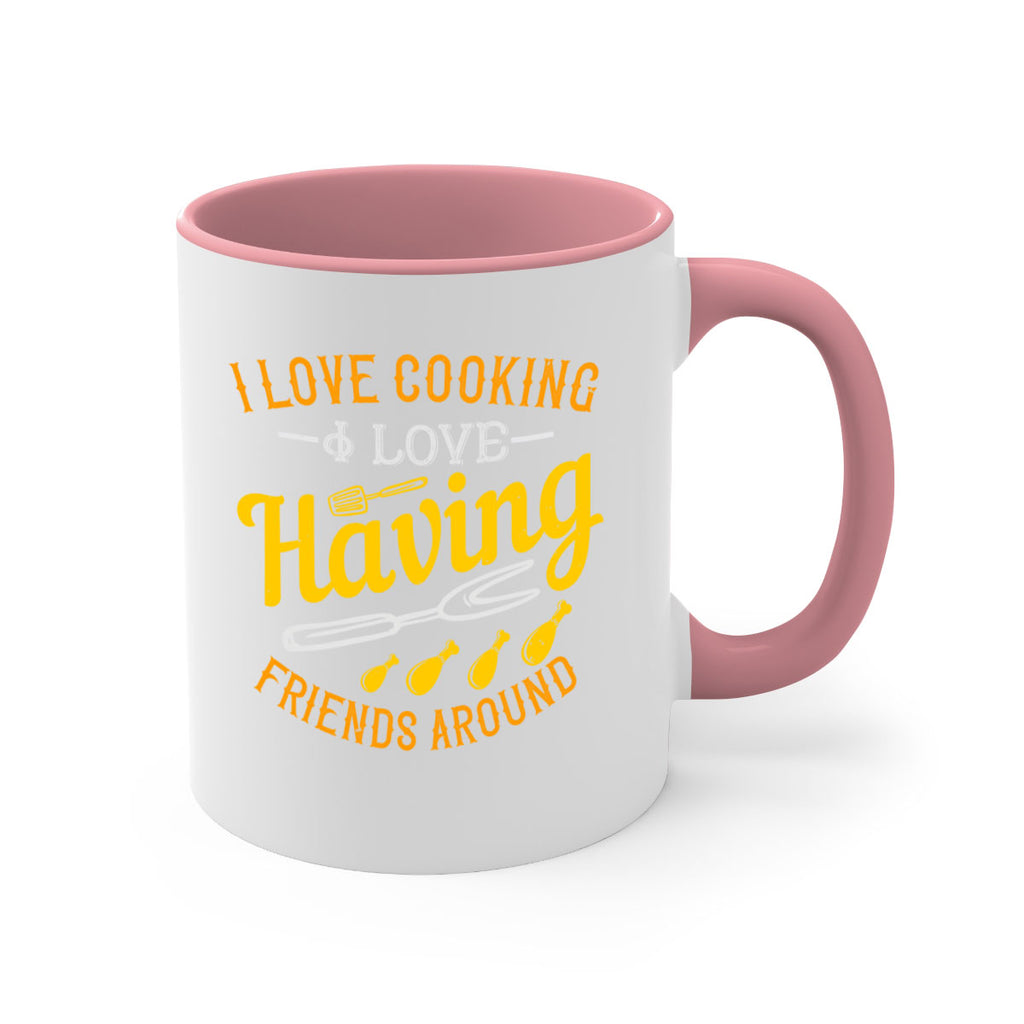 i love cooking i love having friends around 30#- cooking-Mug / Coffee Cup
