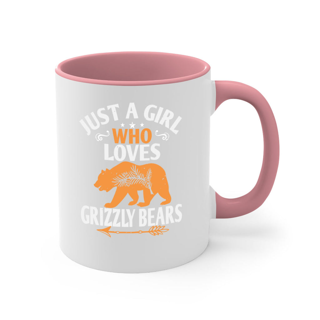 just a girl who loves Grizzly Bears 20#- bear-Mug / Coffee Cup