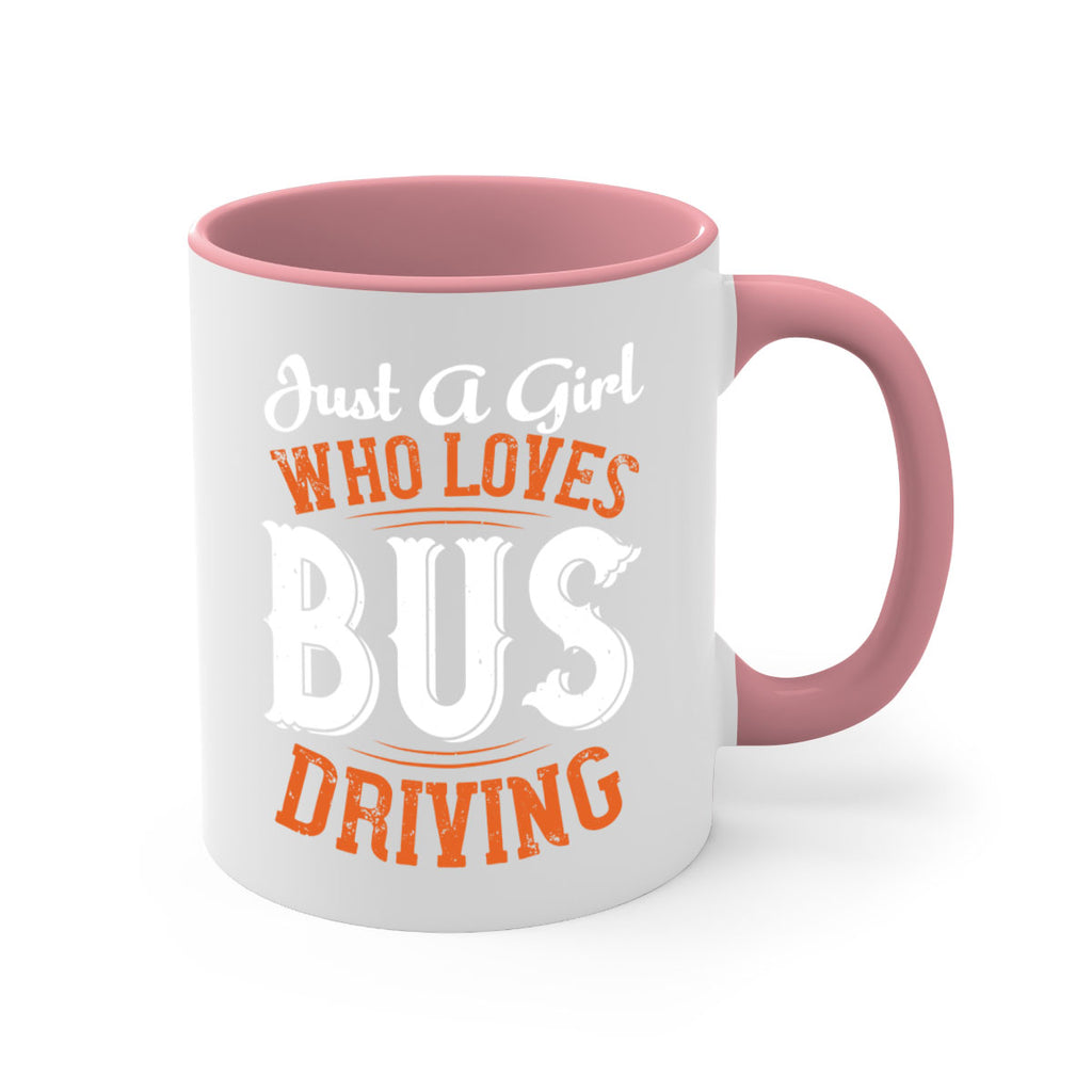just a girl who loves bus driving Style 23#- bus driver-Mug / Coffee Cup
