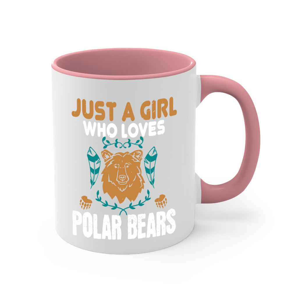 just a girl who loves polar bear 22#- bear-Mug / Coffee Cup