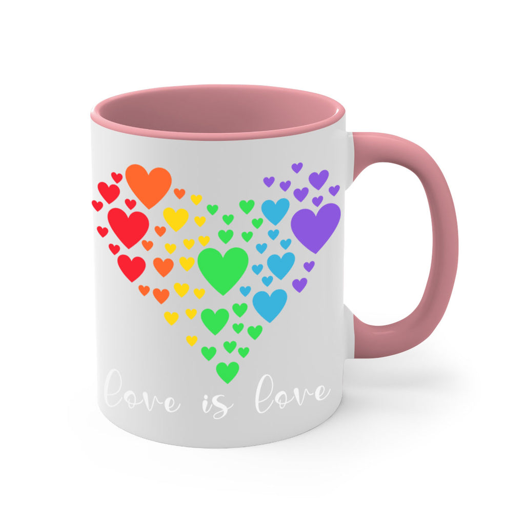 lgbt heart shape by heart 103#- lgbt-Mug / Coffee Cup