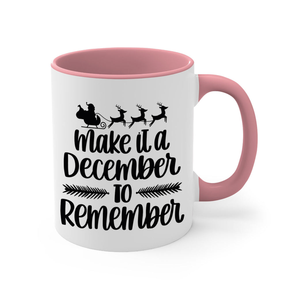 make it a december to remember 100#- christmas-Mug / Coffee Cup
