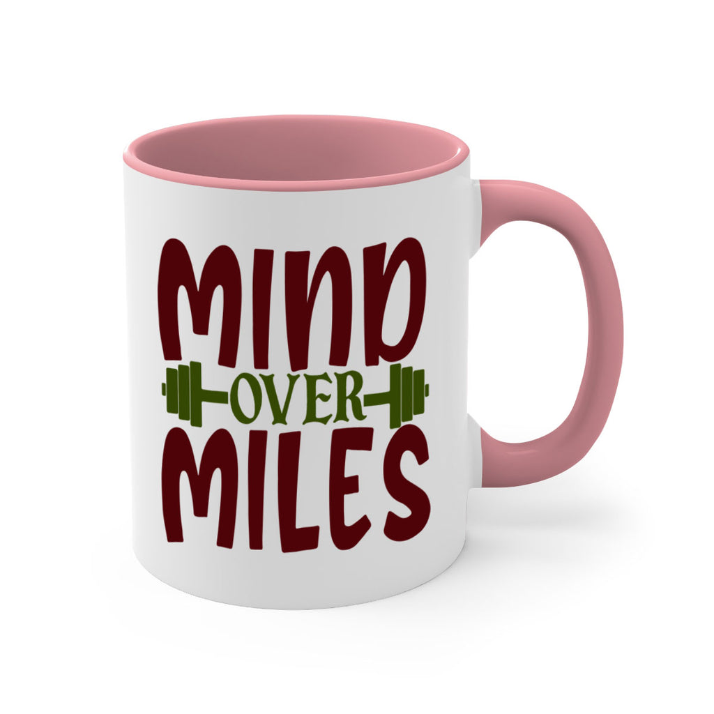 mind over miles 29#- gym-Mug / Coffee Cup