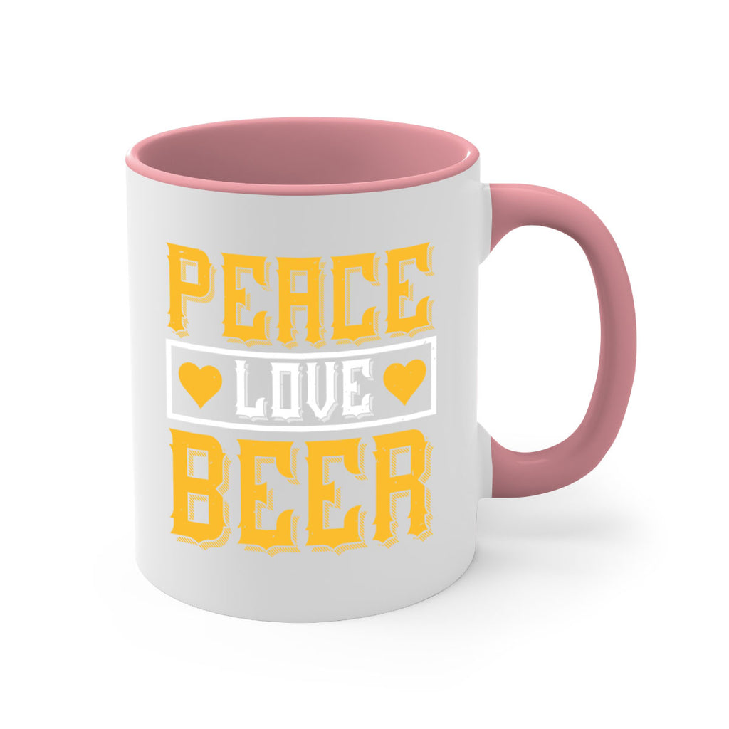 peace love beer 53#- beer-Mug / Coffee Cup