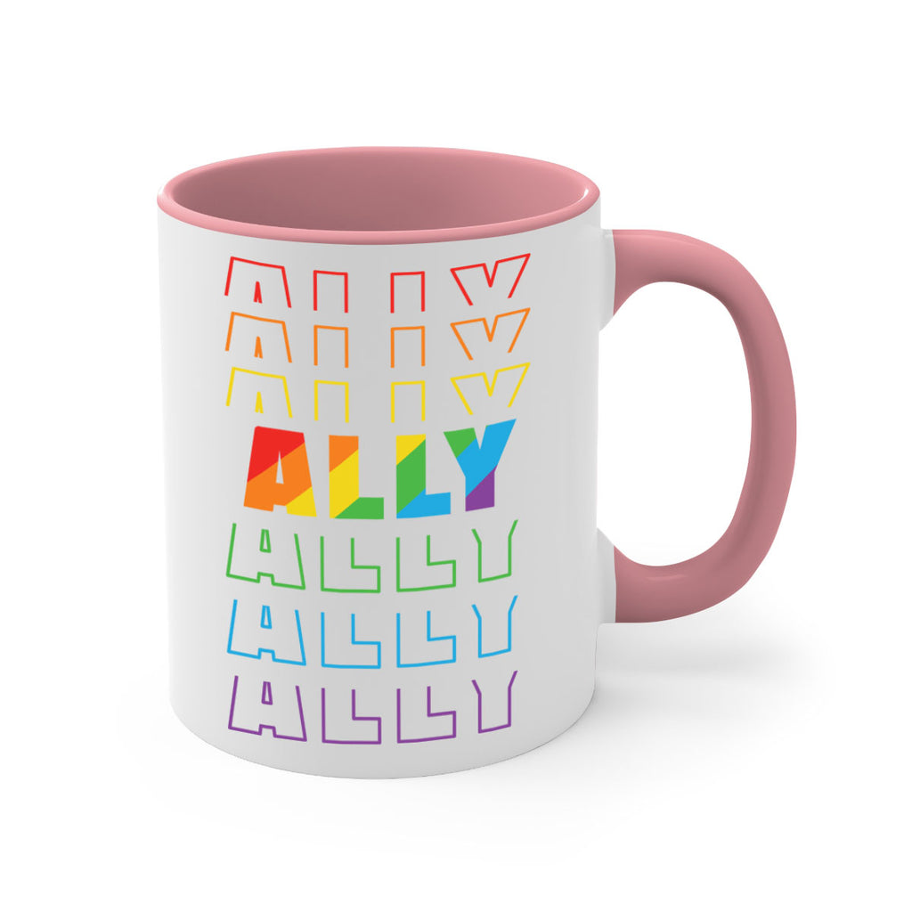 rainbow color ally lgbt 31#- lgbt-Mug / Coffee Cup
