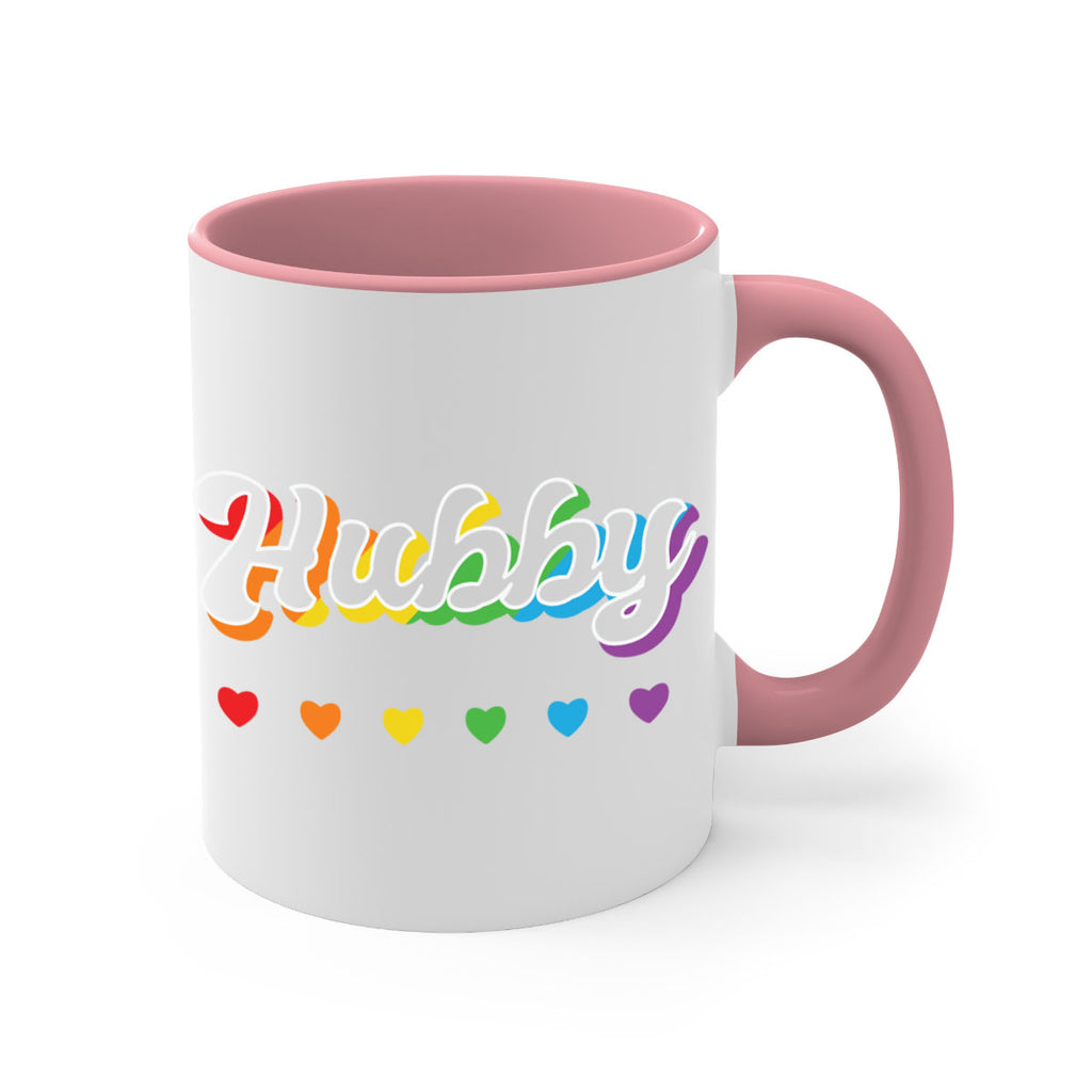 rainbow hubby lgbtq pride lgbt 29#- lgbt-Mug / Coffee Cup