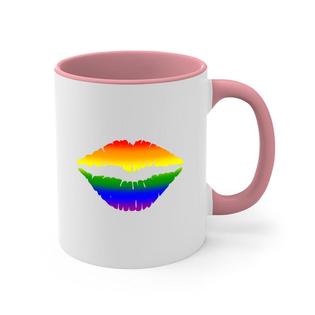 rainbow lips 6#- lgbt-Mug / Coffee Cup