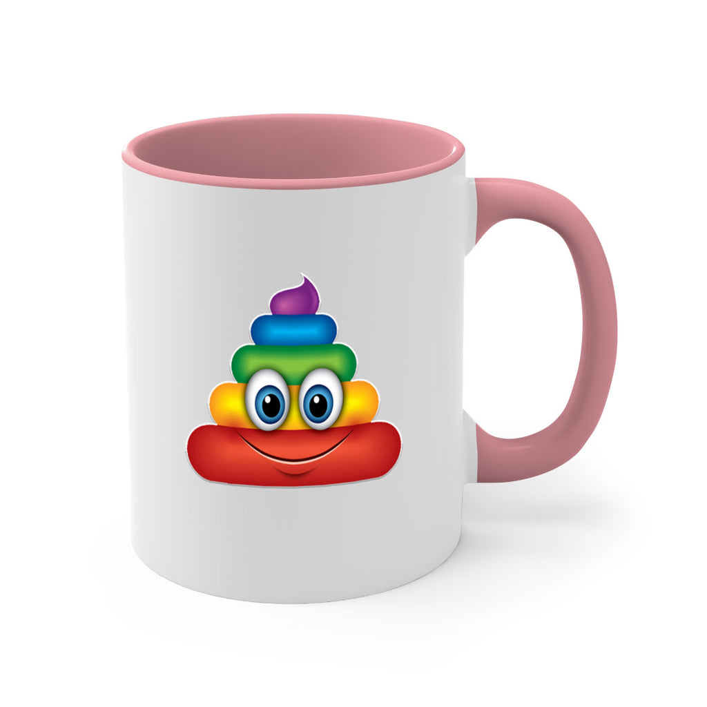 rainbow poop emoji 4#- lgbt-Mug / Coffee Cup