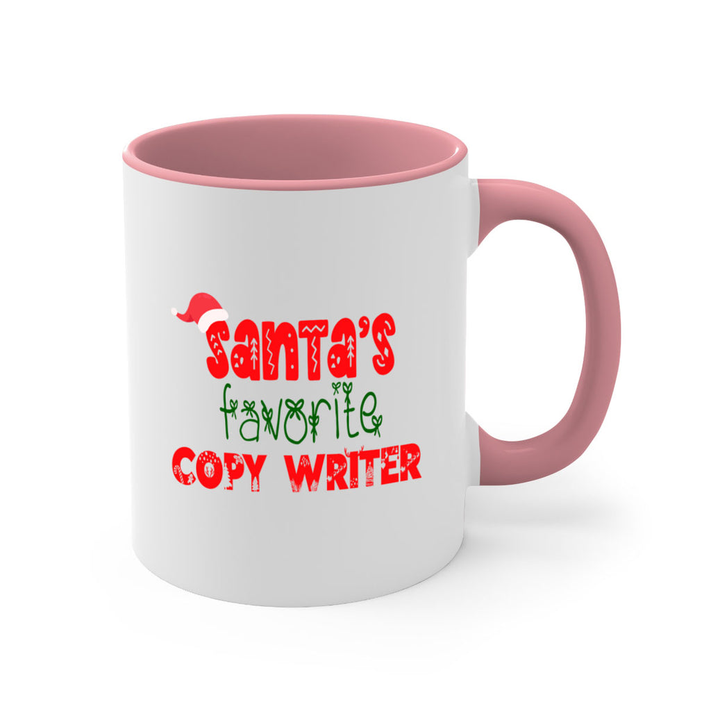 santas favorite copy writer style 742#- christmas-Mug / Coffee Cup