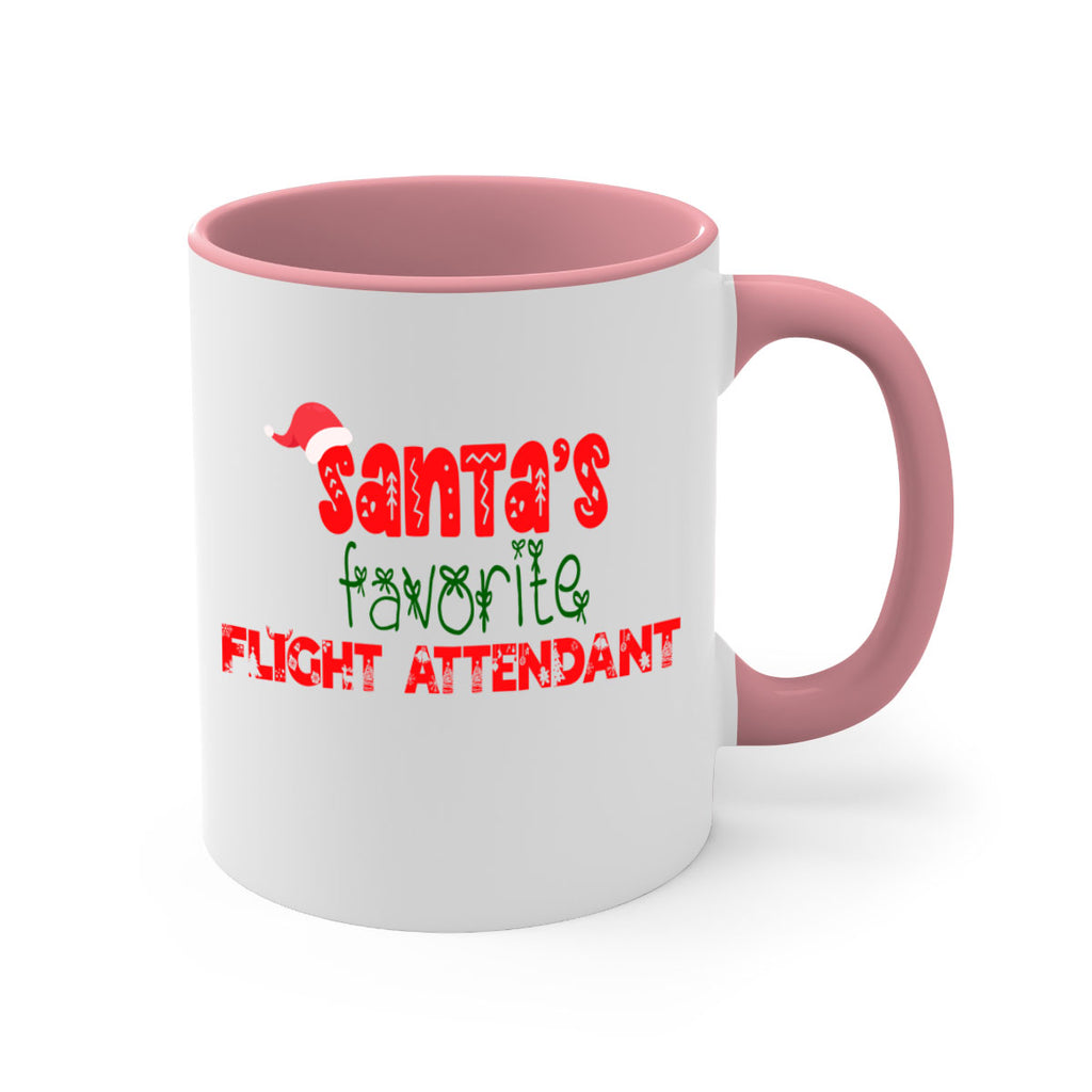 santas favorite flight attendant style 828#- christmas-Mug / Coffee Cup