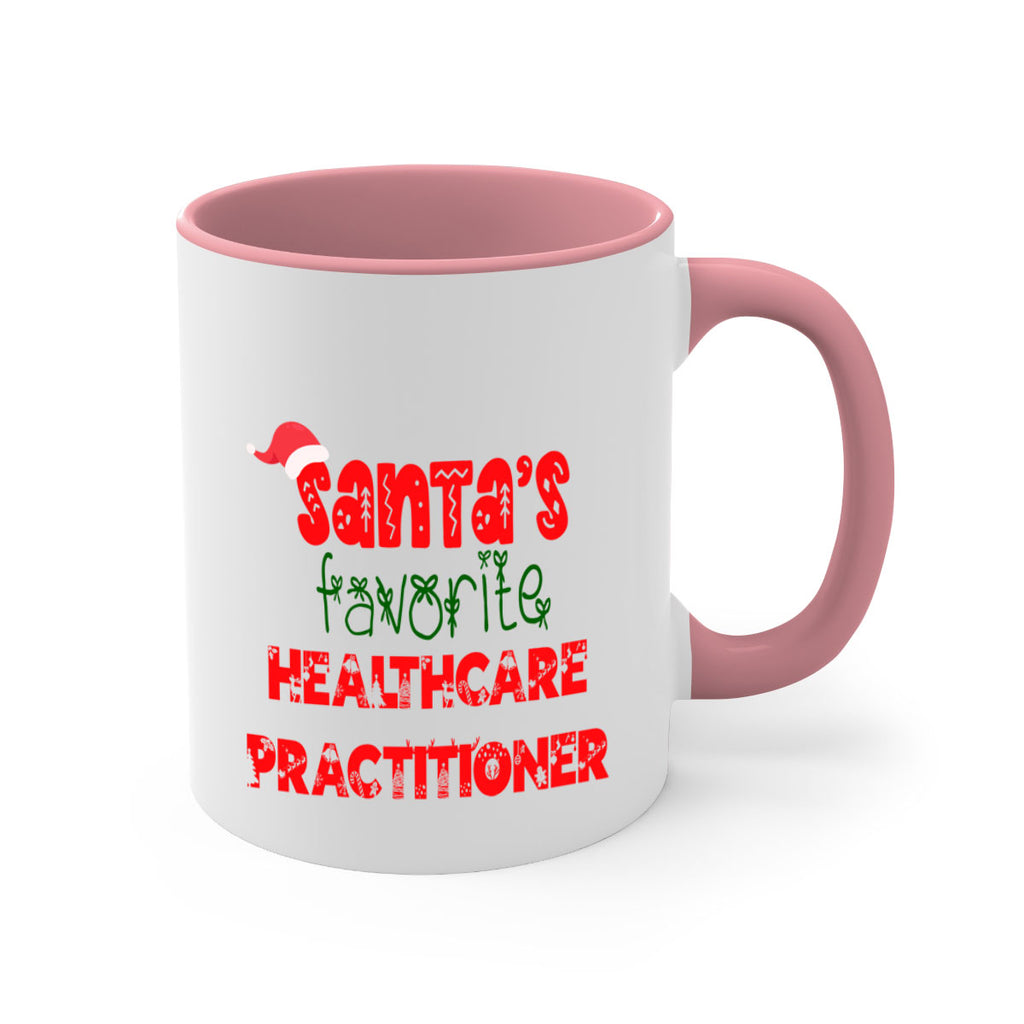 santas favorite healthcare practitioner style 867#- christmas-Mug / Coffee Cup