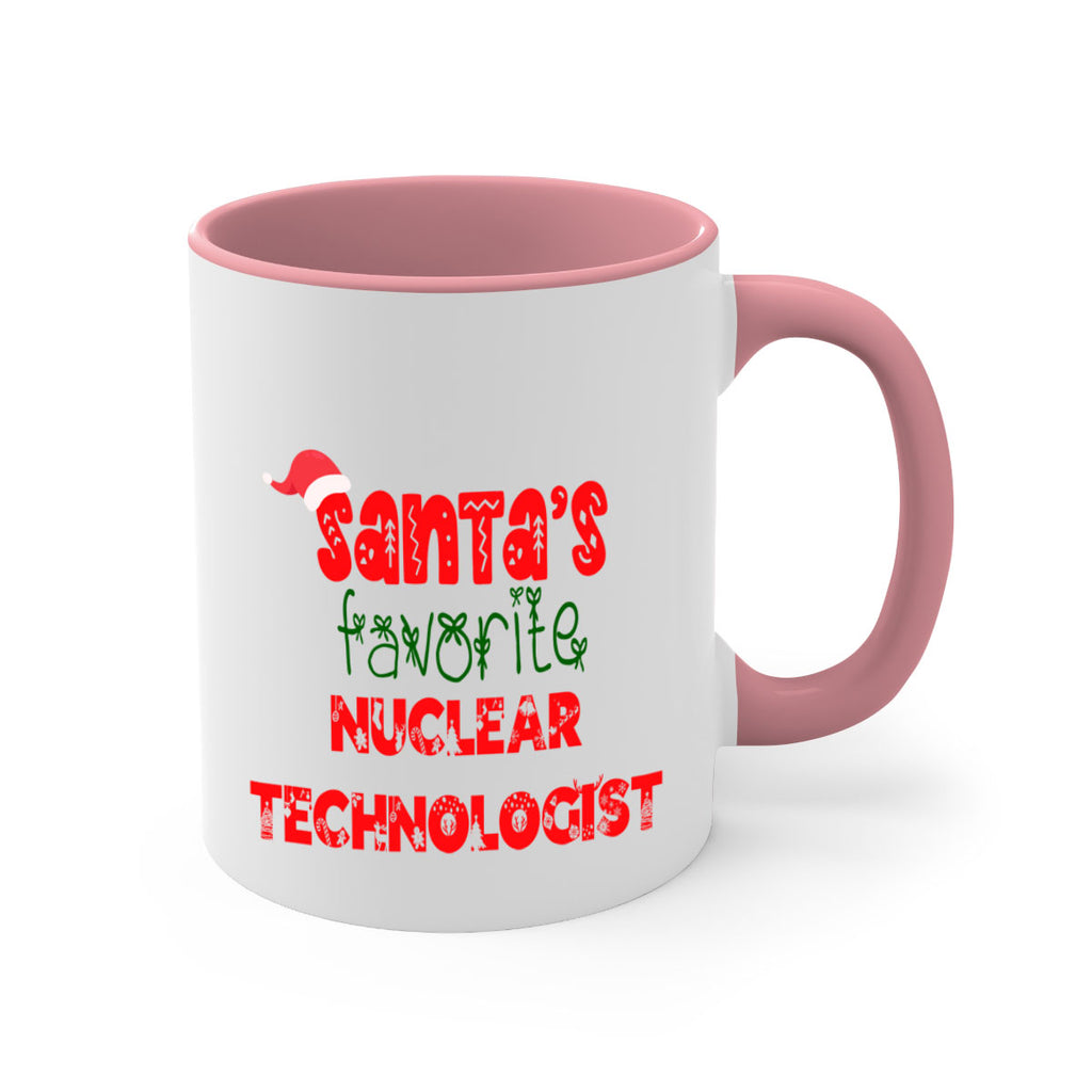 santas favorite nuclear technologist style 977#- christmas-Mug / Coffee Cup