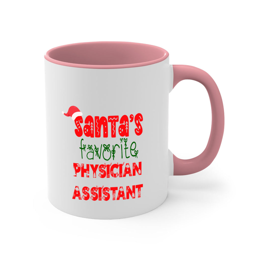 santas favorite physician assistant style 1016#- christmas-Mug / Coffee Cup
