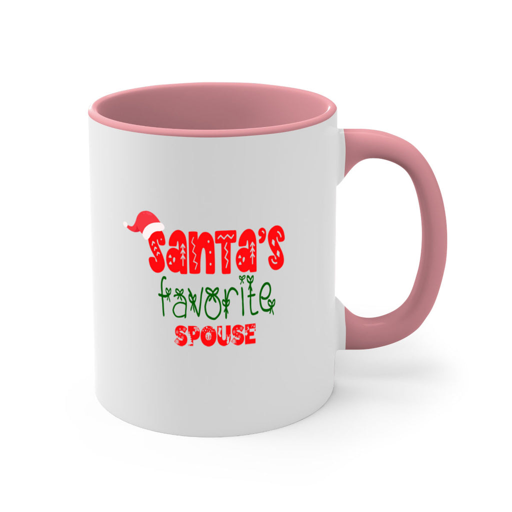 santas favorite spouse style 1093#- christmas-Mug / Coffee Cup