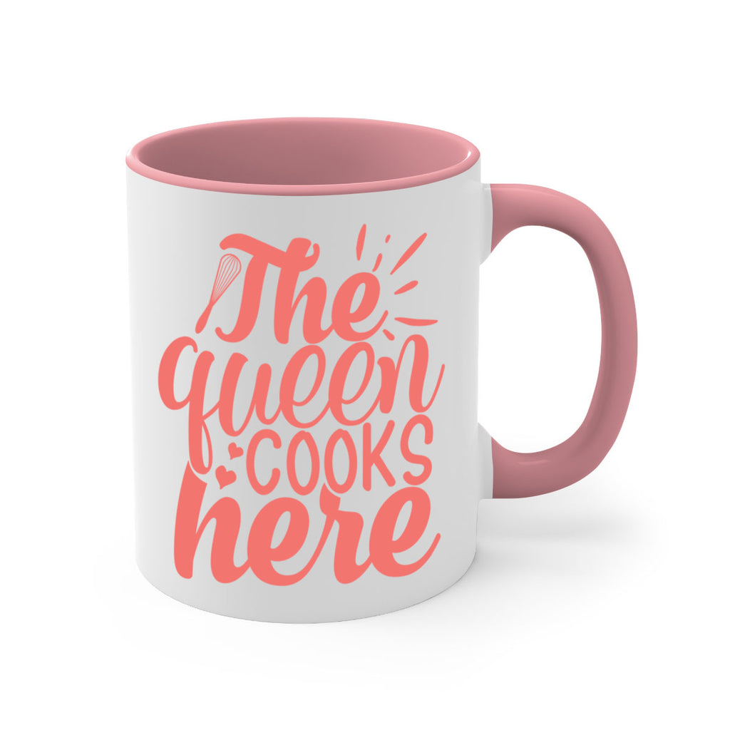 the queen cooks here 9#- kitchen-Mug / Coffee Cup