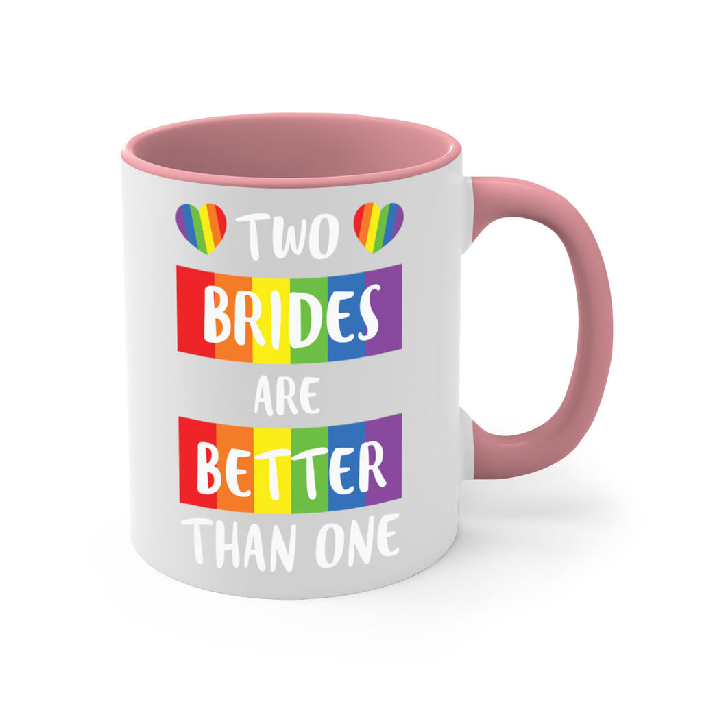 two brides are better than lgbt 8#- lgbt-Mug / Coffee Cup