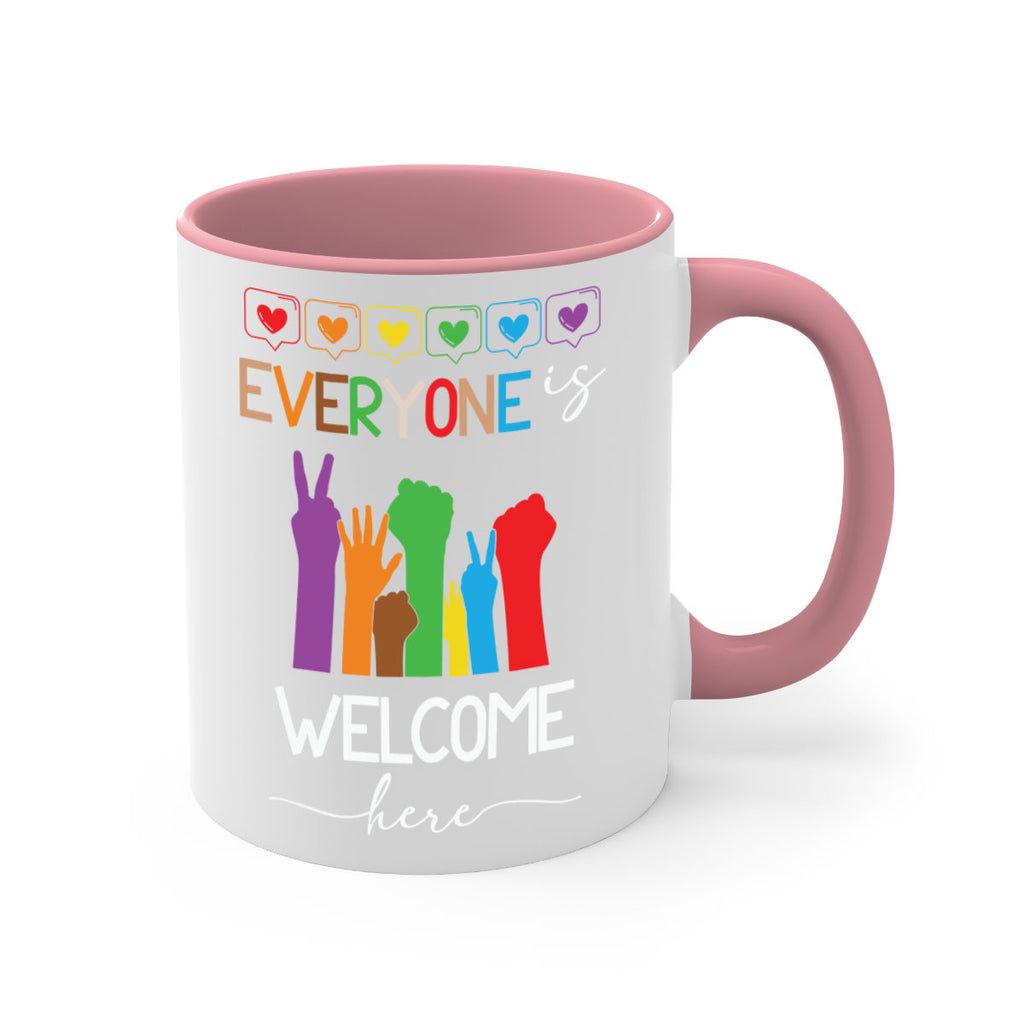 unity day everyone is welcome lgbt 7#- lgbt-Mug / Coffee Cup