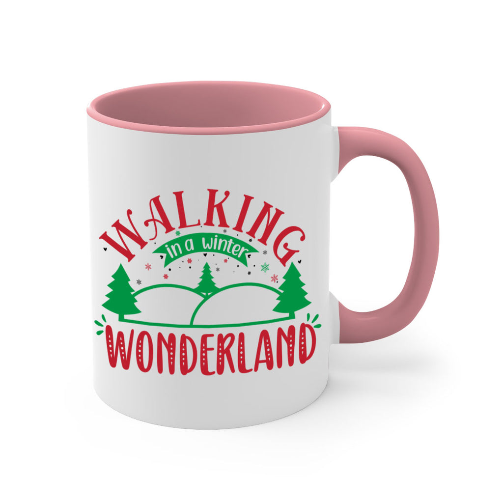walking in a winter wonderland style 1225#- christmas-Mug / Coffee Cup