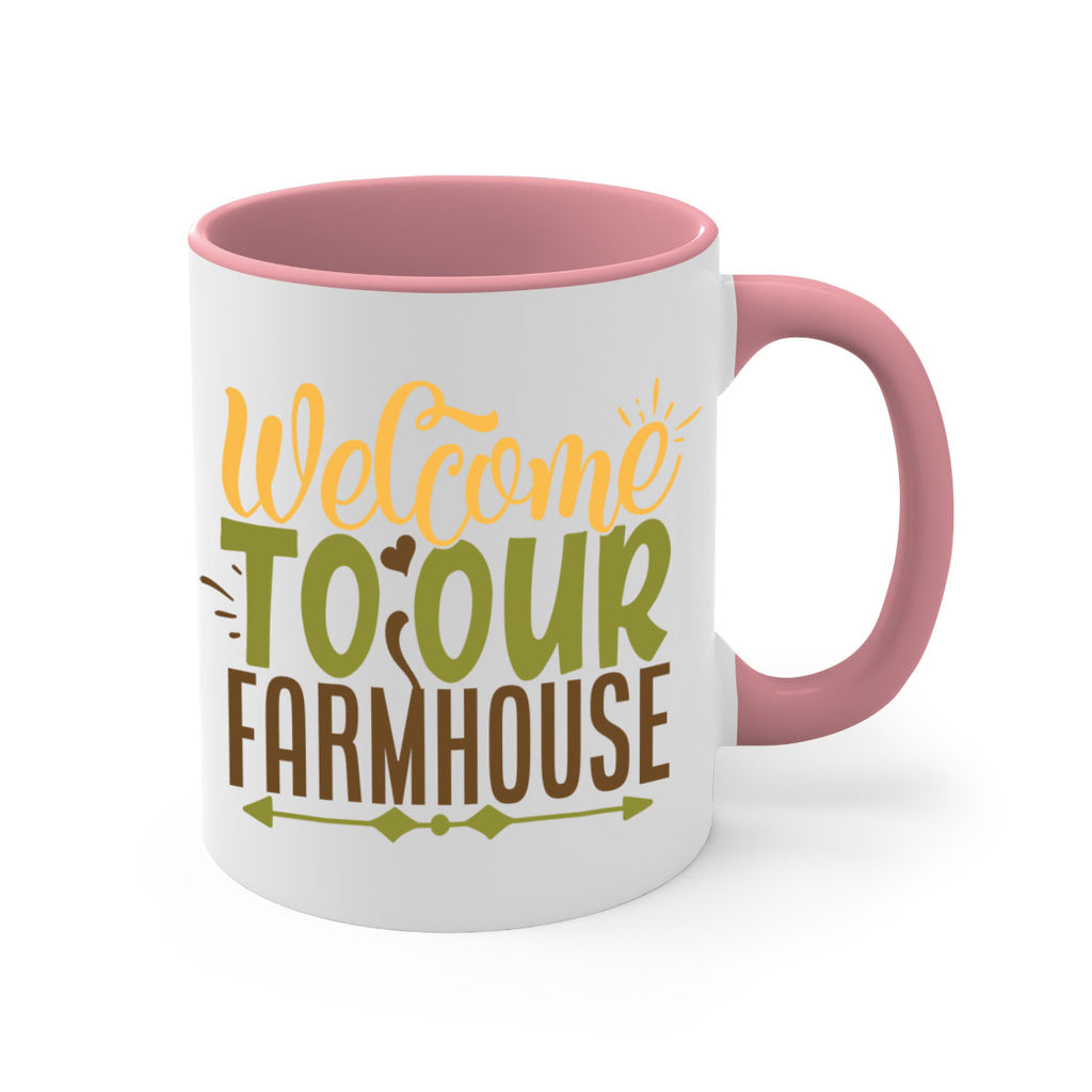 welcome to our farmhouse 2#- Farm and garden-Mug / Coffee Cup