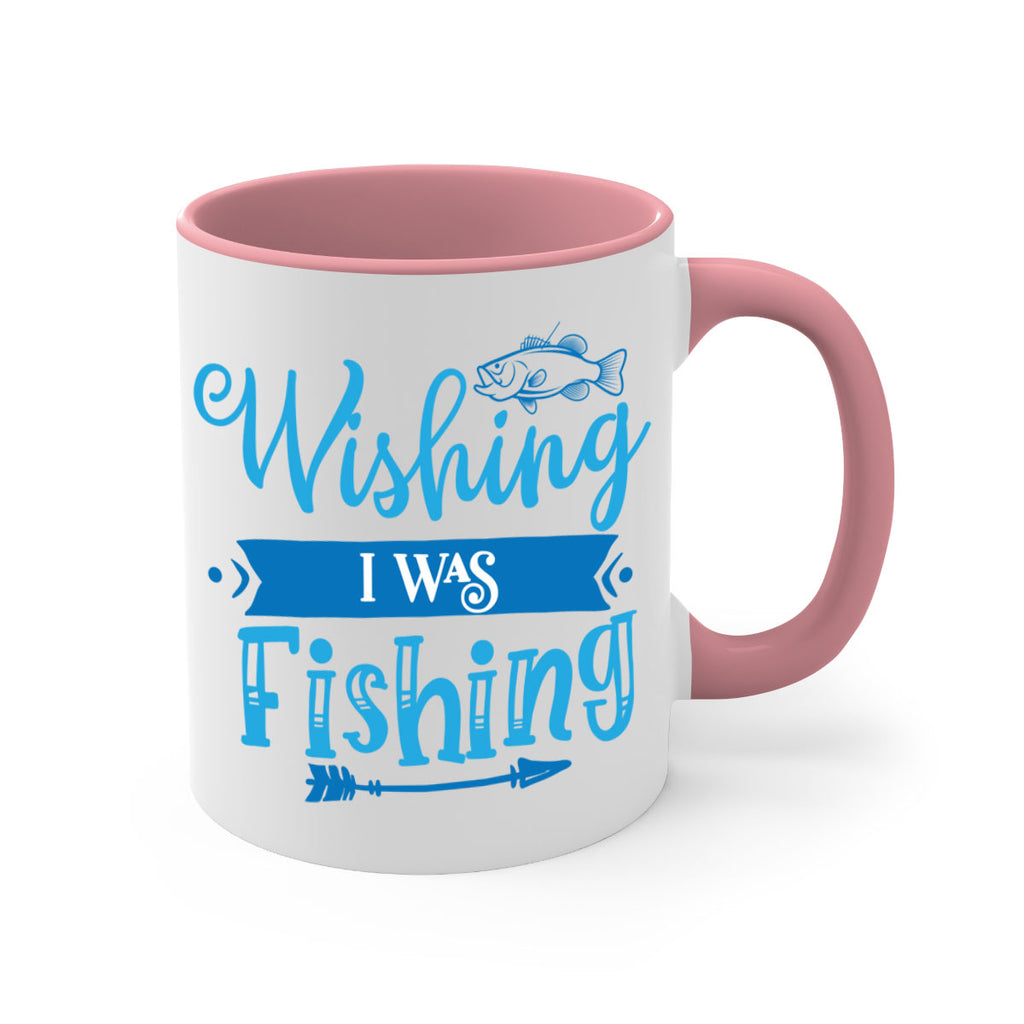 wishing i was fishing 189#- fishing-Mug / Coffee Cup
