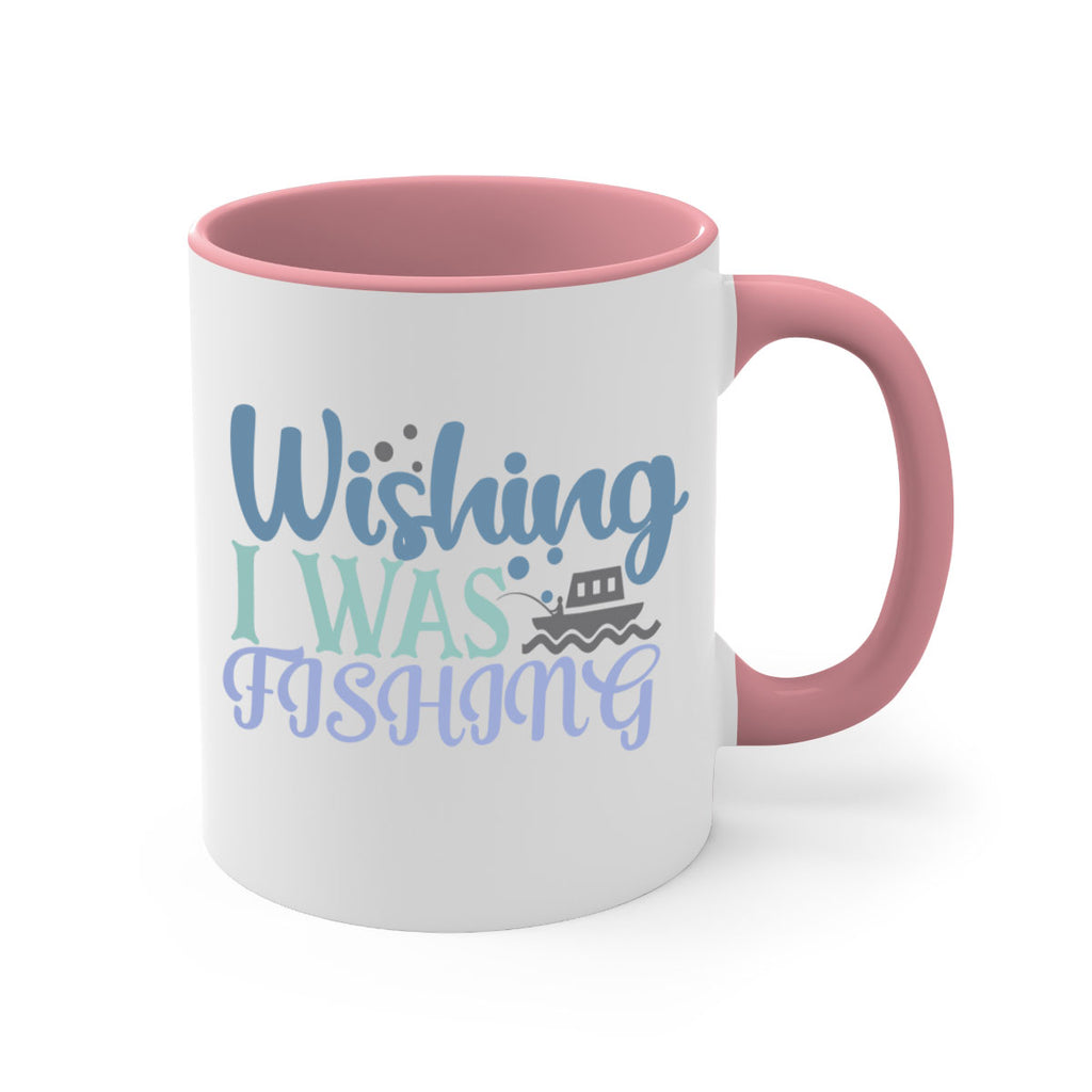 wishing i was fishing 190#- fishing-Mug / Coffee Cup