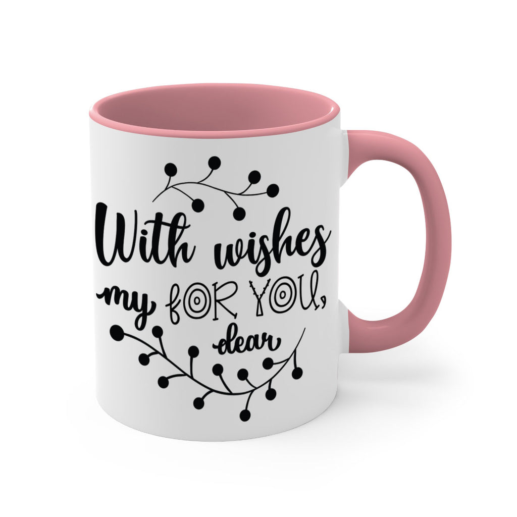 with wishes for you, my dear style 1245#- christmas-Mug / Coffee Cup