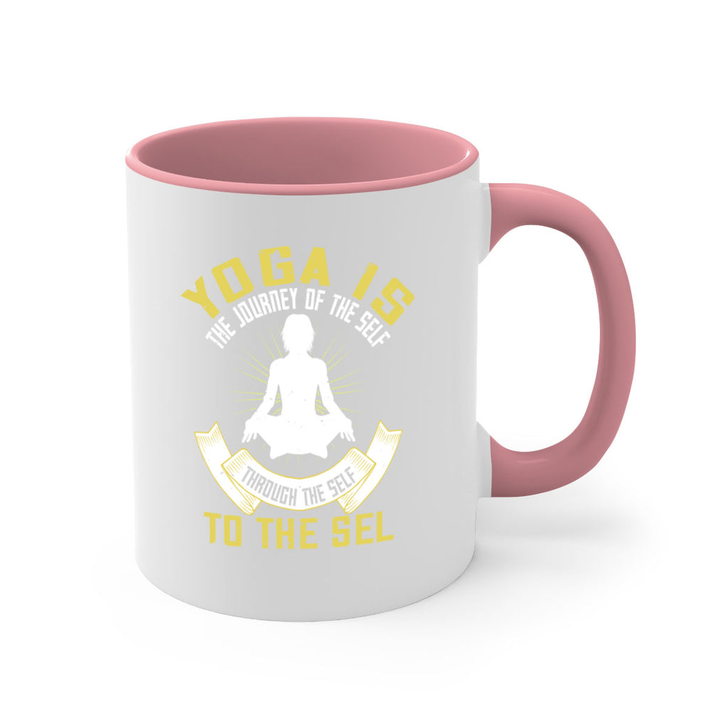 yoga is the journey of the self through the self to the sel 20#- yoga-Mug / Coffee Cup