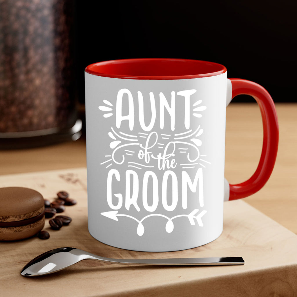 Aunt of the 4#- family of the groom-Mug / Coffee Cup