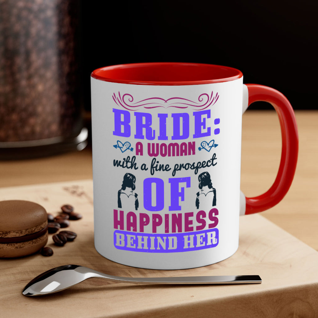 Bride A woman with a fine prospect of happiness behind her 84#- bride-Mug / Coffee Cup