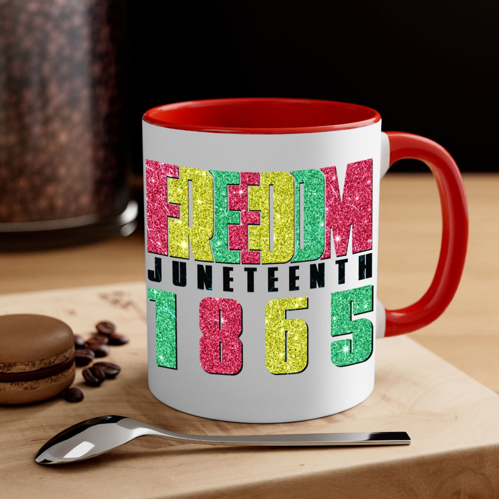 Freedom Juneteenth Since 1865 Design 16#- juneteenth-Mug / Coffee Cup