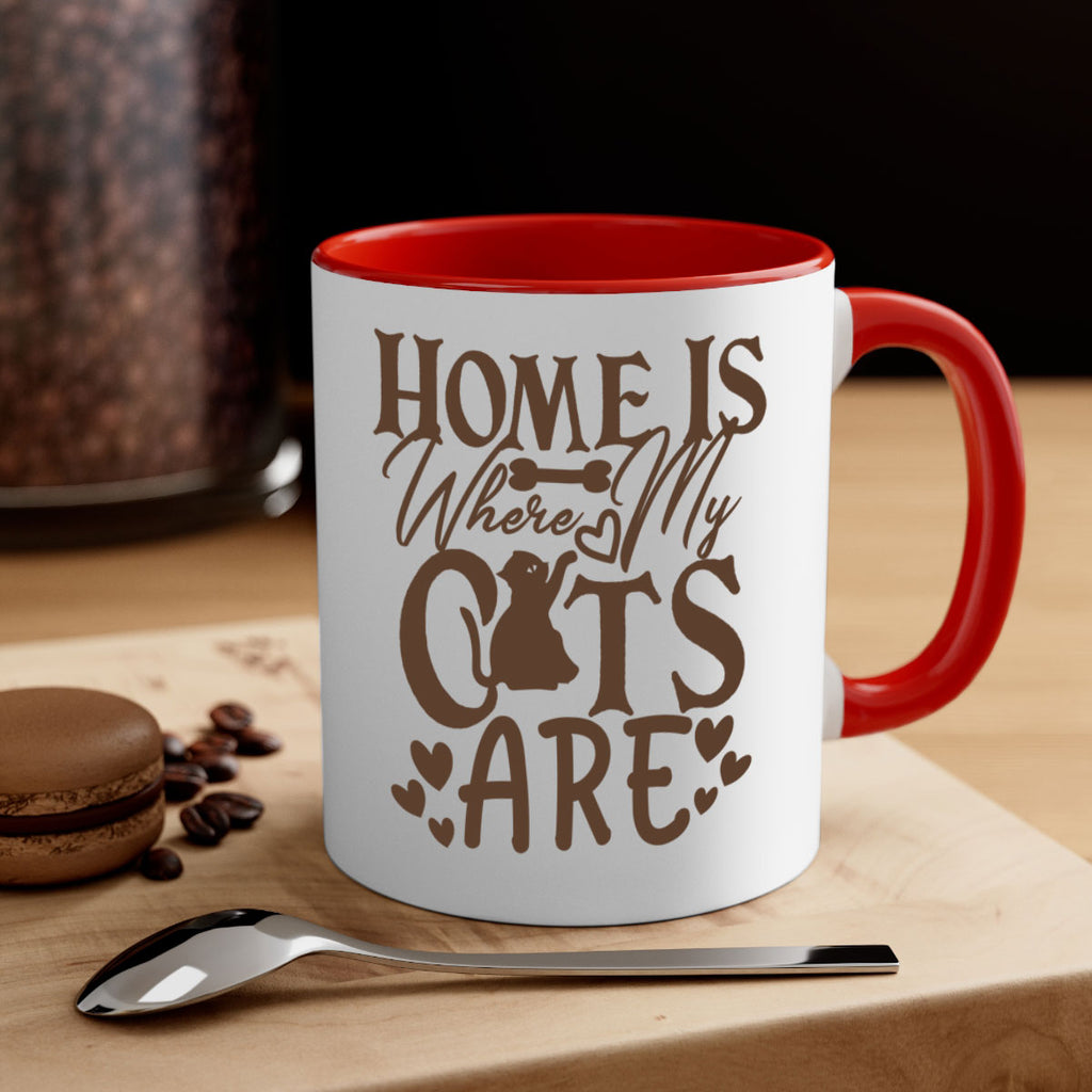Home Is Where My Cats Are Style 15#- cat-Mug / Coffee Cup