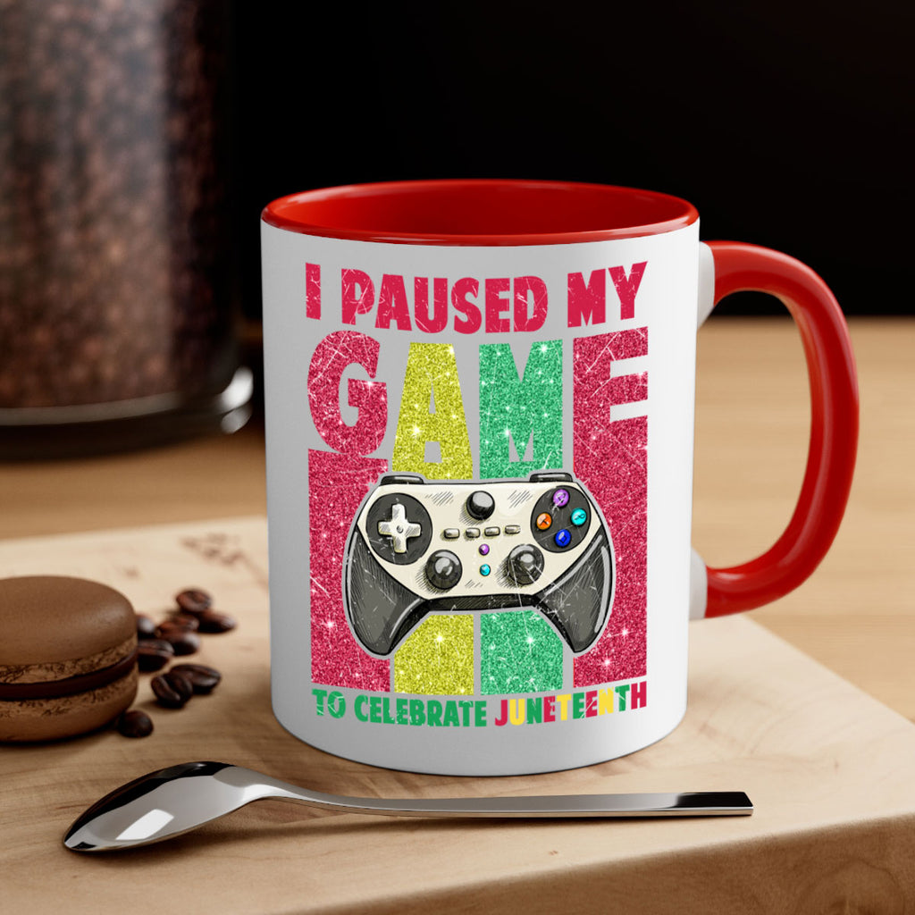 I Paused My Game To Celebrate Juneteeth 1#- juneteenth-Mug / Coffee Cup