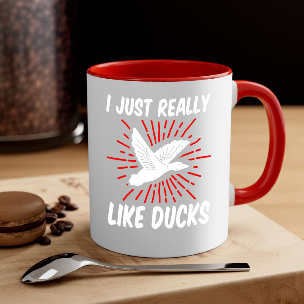I just really like ducks Style 50#- duck-Mug / Coffee Cup