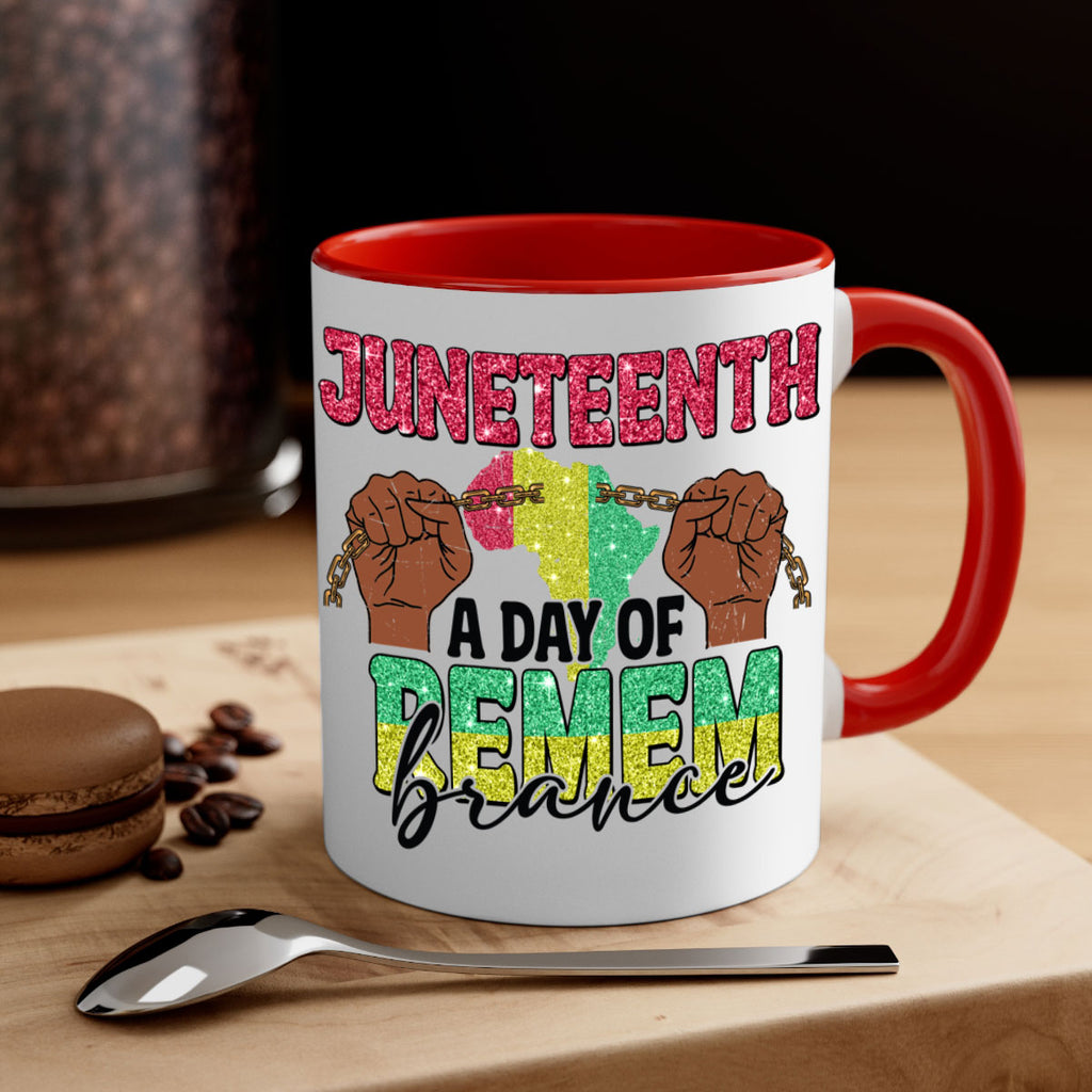 Juneteenth A Day Of Remembrance Png 9#- juneteenth-Mug / Coffee Cup