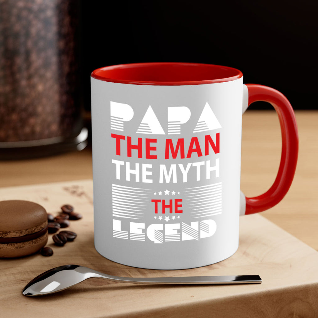 PAPA THE MAN 114#- grandpa-Mug / Coffee Cup