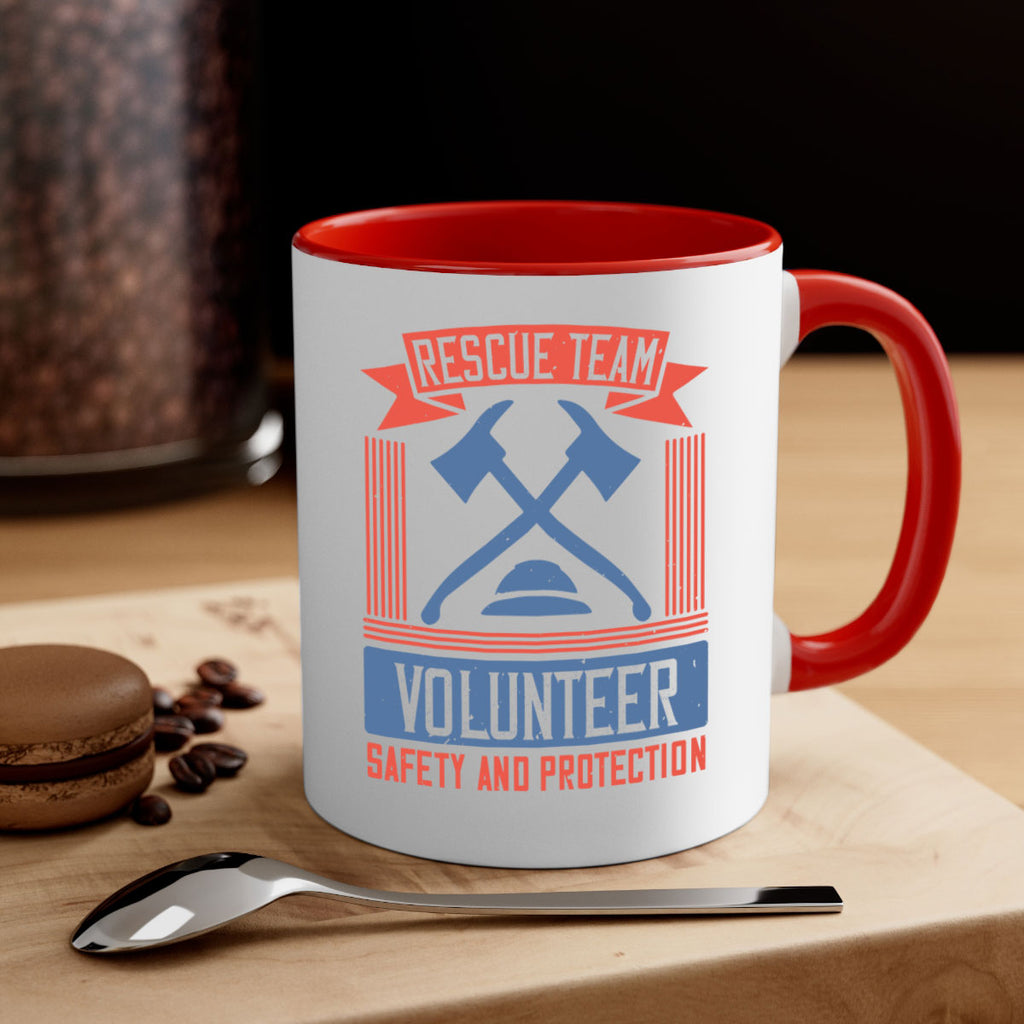 Rescue Team Volunteer Safety And Protection Style 33#-Volunteer-Mug / Coffee Cup