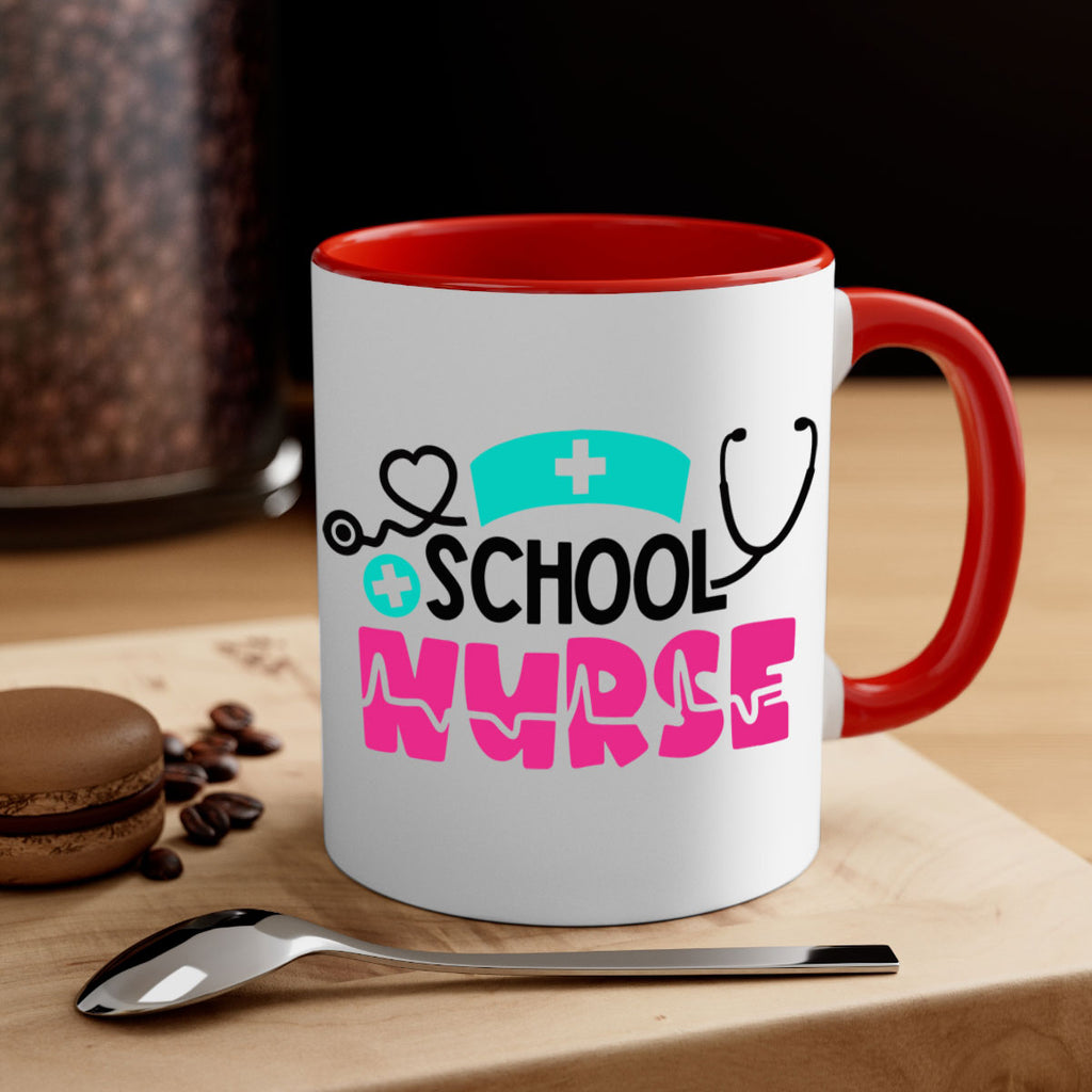 School Nurse Style Style 50#- nurse-Mug / Coffee Cup