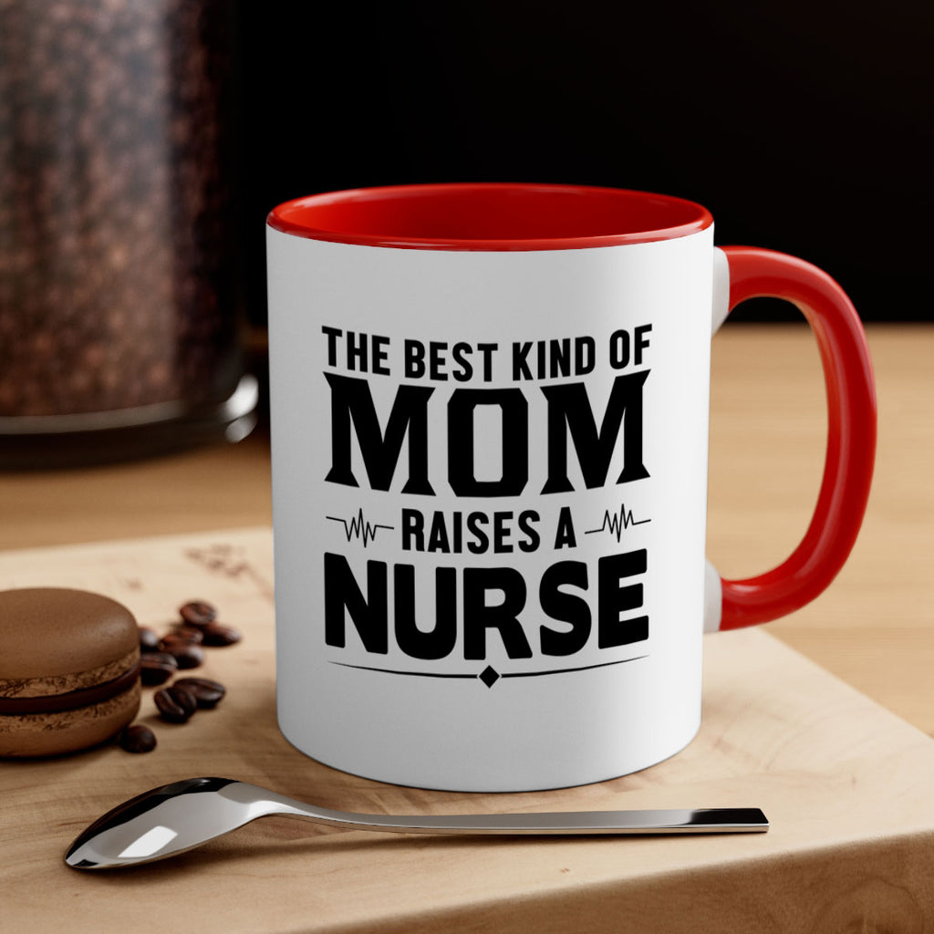 The best kind of mom Style 242#- nurse-Mug / Coffee Cup