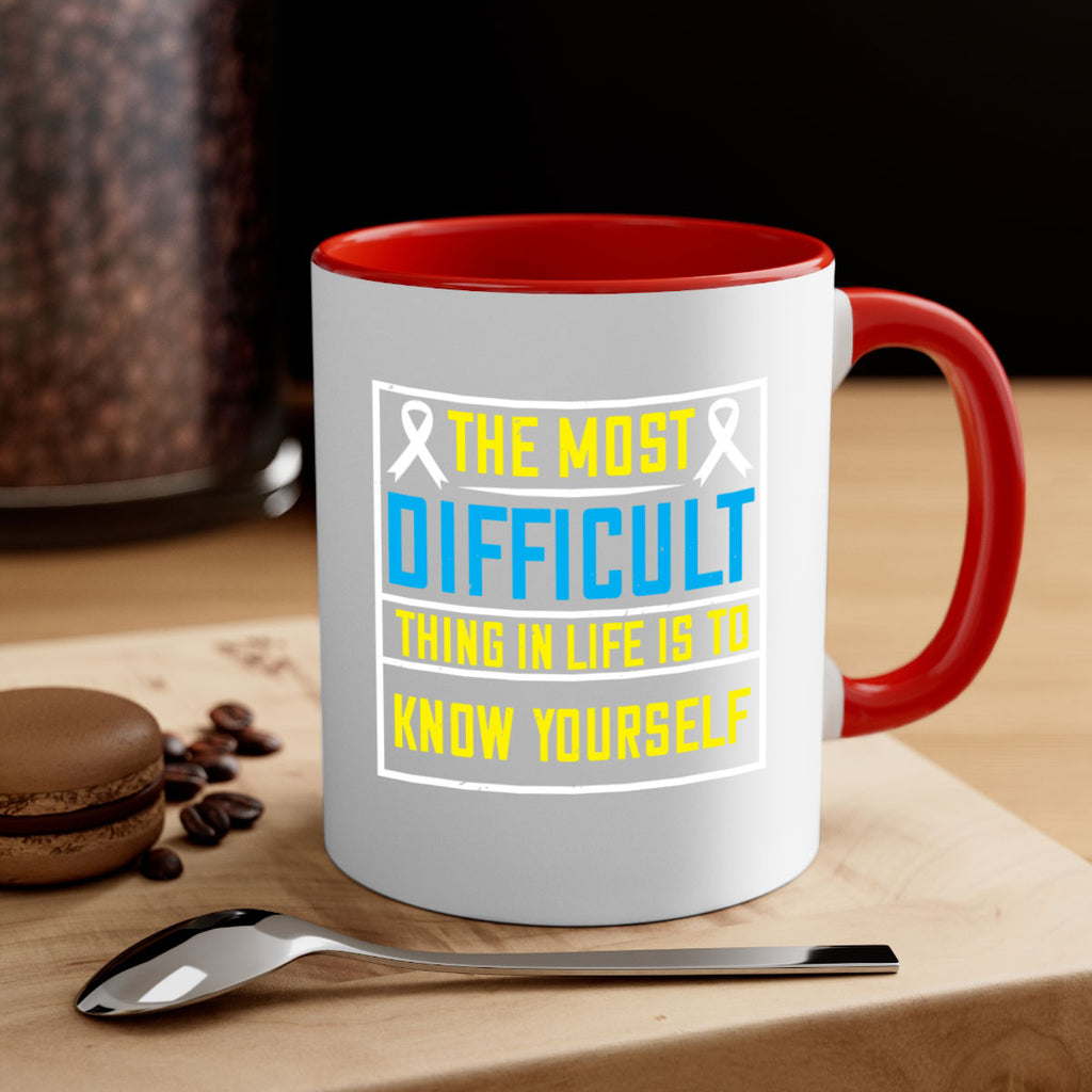 The most difficult thing in life is to know yourself Style 16#- Self awareness-Mug / Coffee Cup