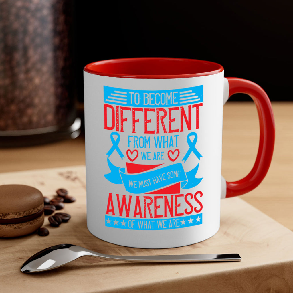 To become different from what we are we must have some awareness of what we are Style 11#- Self awareness-Mug / Coffee Cup