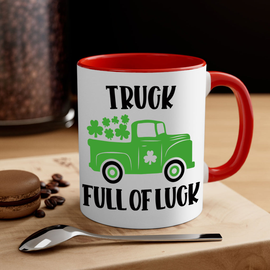Truck Full Of Luck Style 19#- St Patricks Day-Mug / Coffee Cup