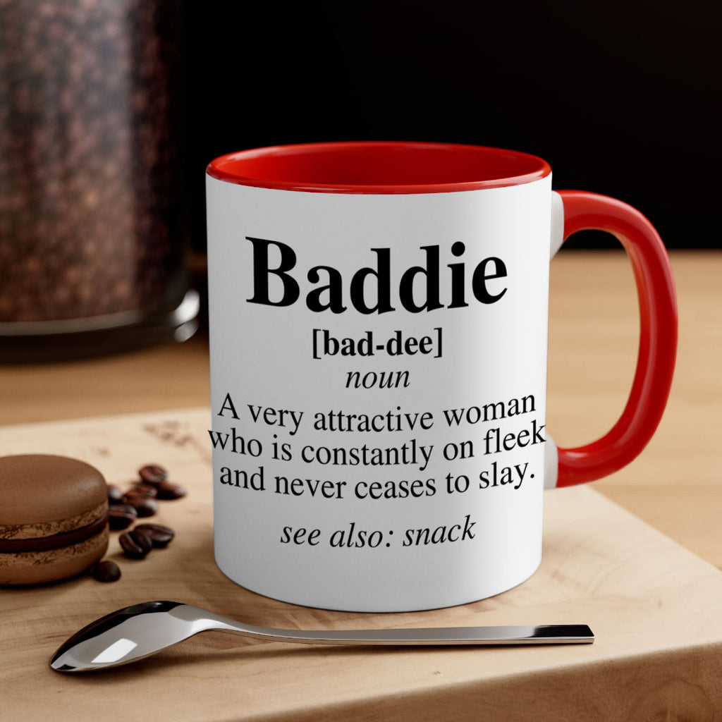 baddie definition 269#- black words - phrases-Mug / Coffee Cup