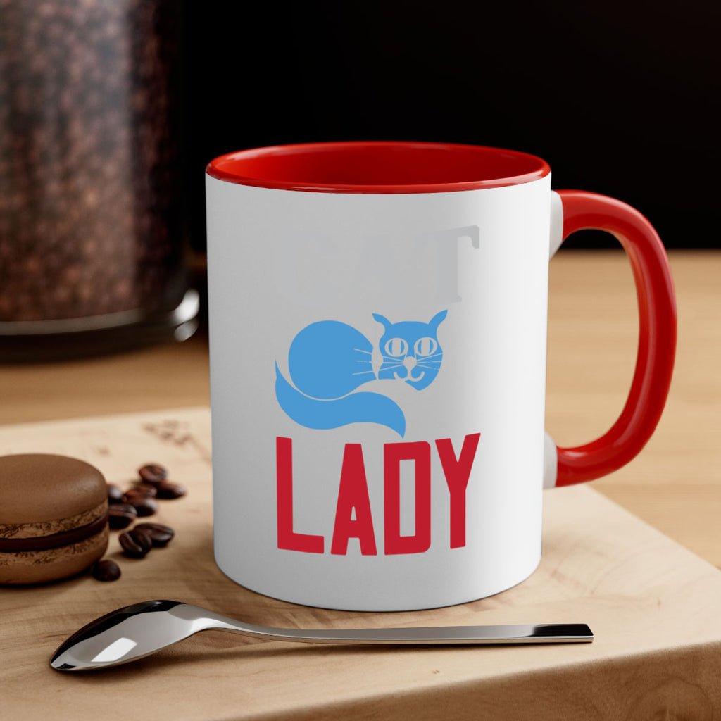 cat lady Style 31#- cat-Mug / Coffee Cup