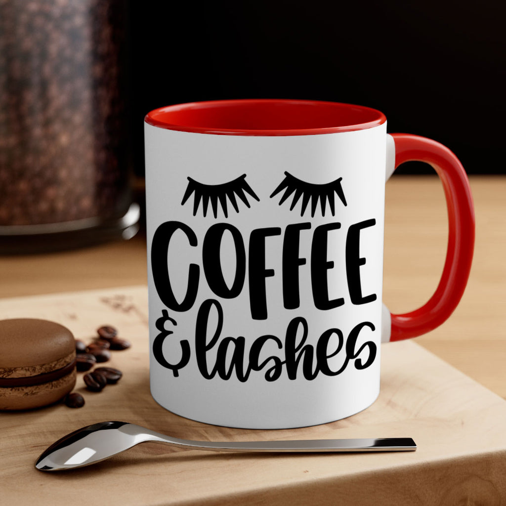 coffee lashes 177#- coffee-Mug / Coffee Cup