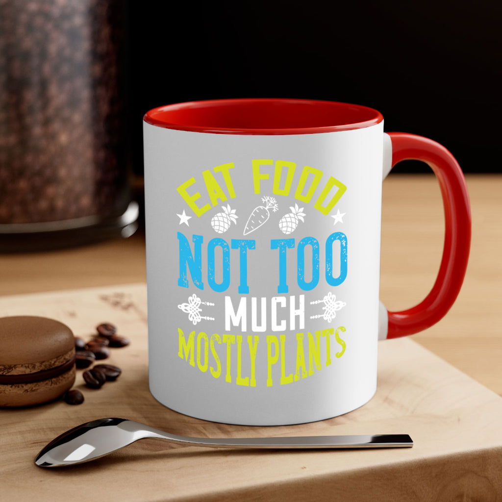 eat food not too much mostly plants 142#- vegan-Mug / Coffee Cup